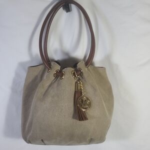 Michael Kors Tan and Brown Women's Bag
